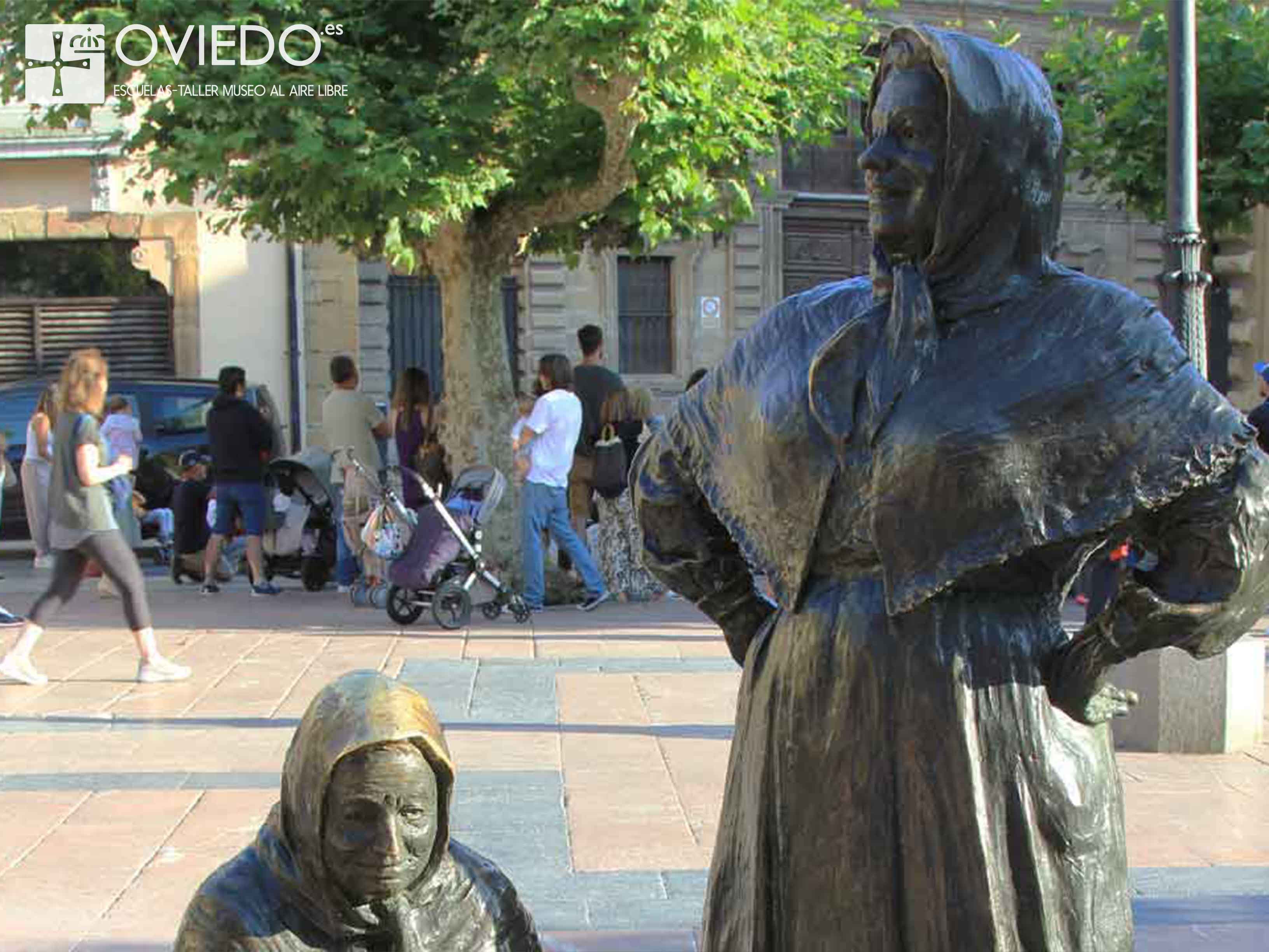Escultura Vendedoras del Fontán